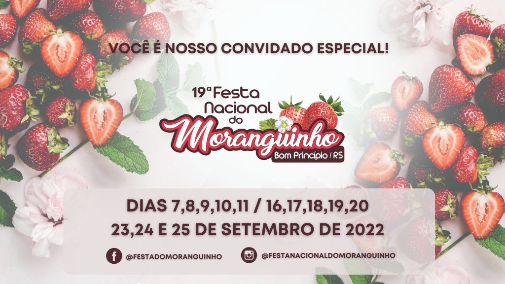 Festa Nacional do Moranguinho 2022 (imagem: Divulgação)