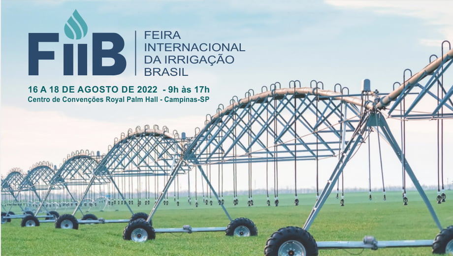Feira Internacional de Irrigação Brasil 2022 (imagem: Divulgação)
