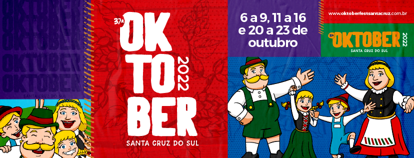 Oktoberfest de Santa Cruz do Sul 2022 (imagem: Divulgação)