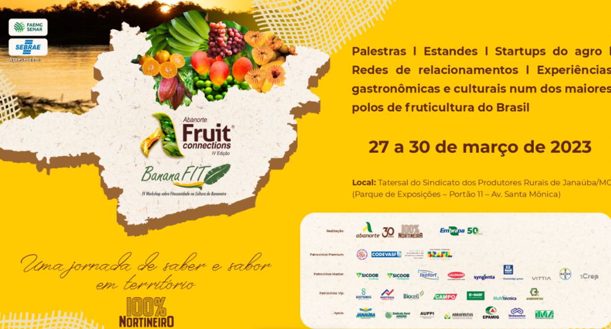 Abanorte fruit Connections 2023 (imagem: Divulgação)