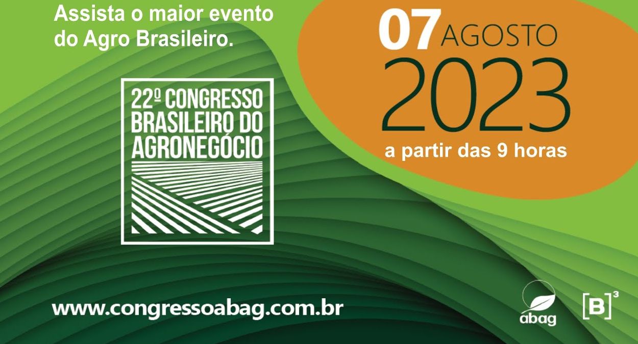 Congresso Brasileiro do Agronegócio 2023 (imagem: Divulgação)