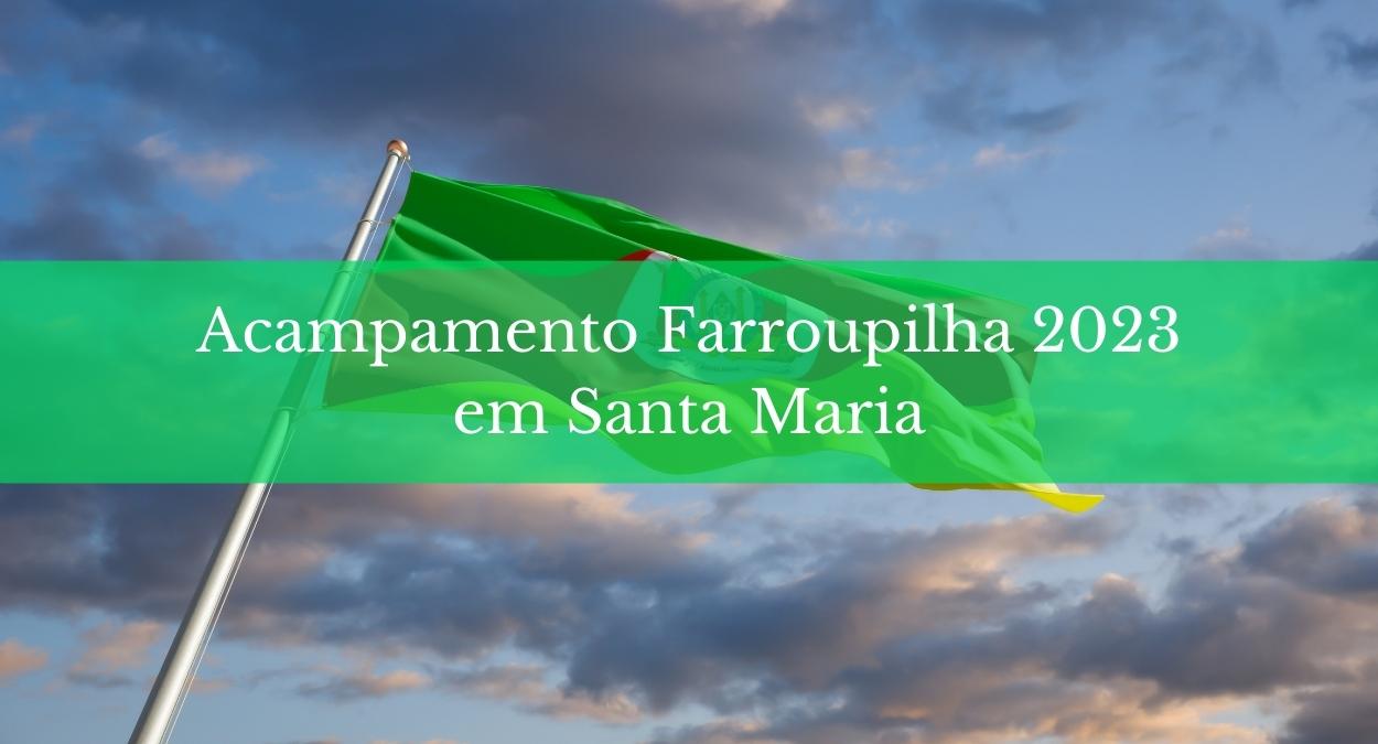 Acampamento Farroupilha 2023 (imagem: Canva)