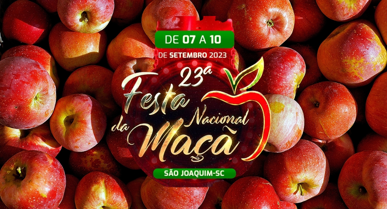 Festa Nacional da Maçã 2023 (imagem: Divulgação)
