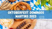 Oktoberfest Domingos Martins 2023 começa nesta quinta, 28. Confira a programação (imagem: Canva)