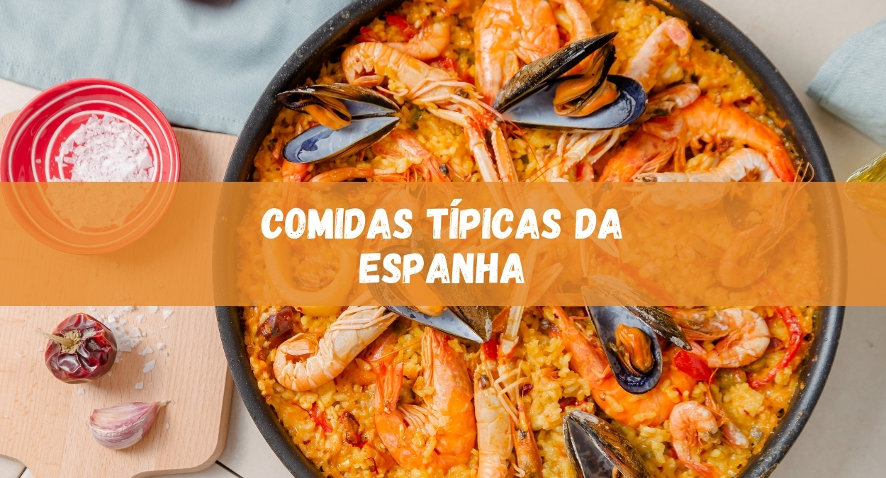 Comidas típicas da Espanha (imagem: Canva)