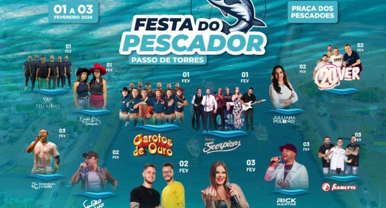 Festa do Pescador 2024 (imagem: divulgação)