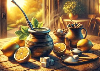 Chá Mate (imagem gerada por IA)