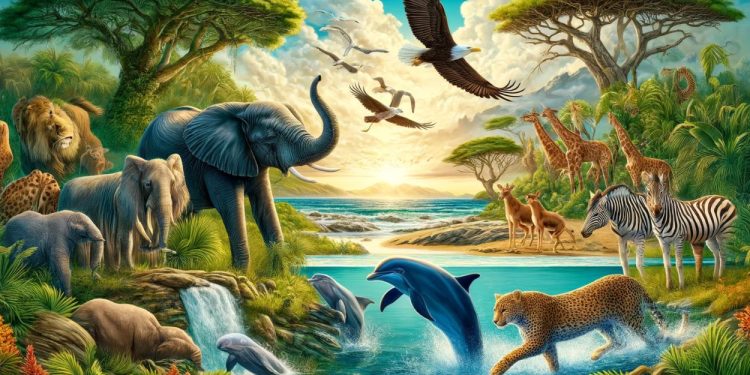 Curiosidades sobre animais (imagem gerada por IA)