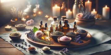 Aromaterapia (imagem gerada por IA)
