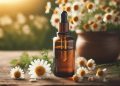 Óleo essencial de camomila (imagem gerada por IA)