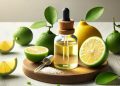 Óleo essencial de limão (imagem gerada por IA)