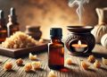 Óleo essencial de olíbano (imagem gerada por IA)