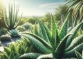 Aloe Vera (imagem gerada por IA)