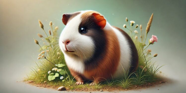 Porquinho da Índia (imagem gerada por IA)