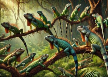 10 Curiosidades sobre a iguana que você ainda não sabia!