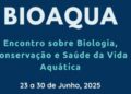 Bioaqua 2025: evento online mergulha no universo dos animais aquáticos