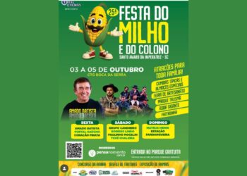 Festa do Milho e do Colono 2025 (imagem: Divulgação)