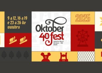 Oktoberfest Santa Cruz do Sul 2025 (imagem: Diulgação)