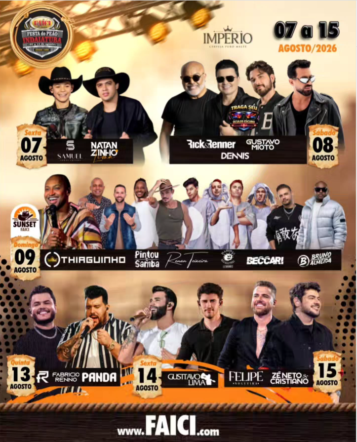 FAICI 2026 (imagem: Divulgação)