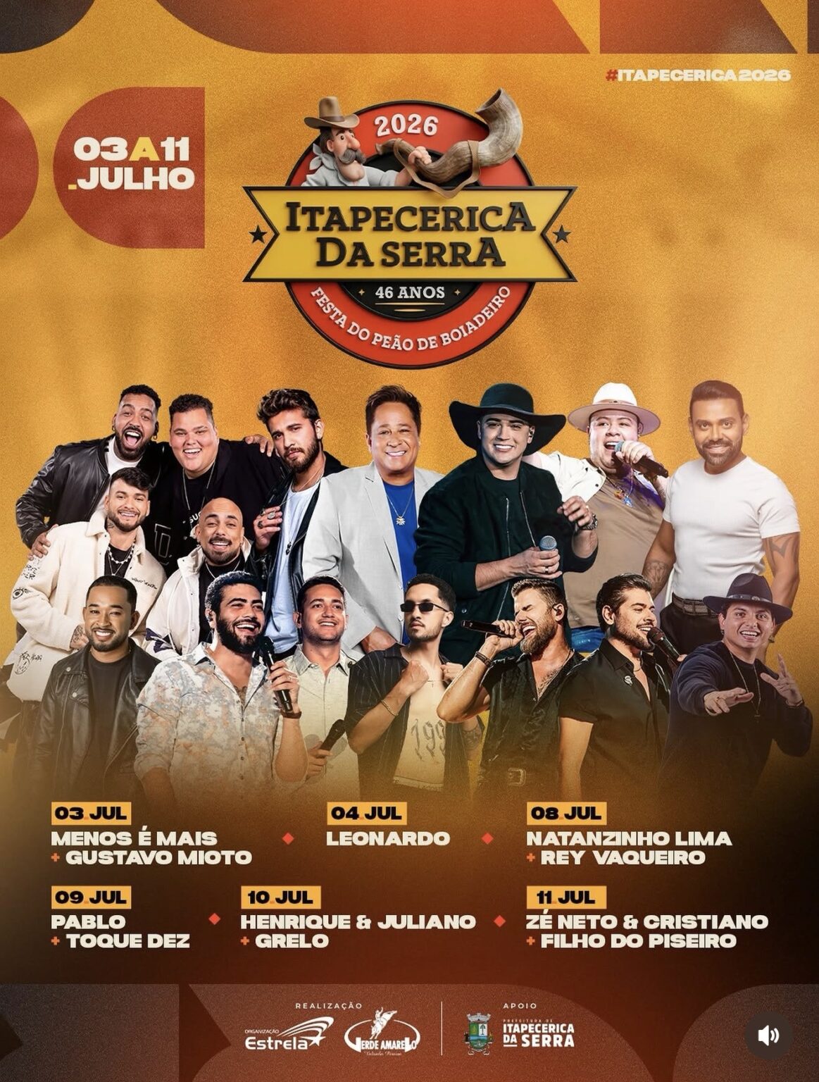 Festa do Peão de Itapecerica da Serra 2026 (imagem: Divulgação)