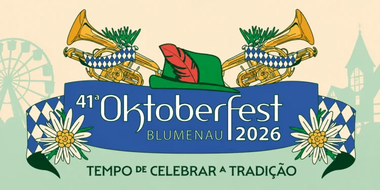 Oktoberfest Blumenau 2026 (Imagem: Divulgação)