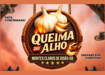 Queima do Alho Montes Claros de Goiás 2026 acontece de 3 a 6 de setembro