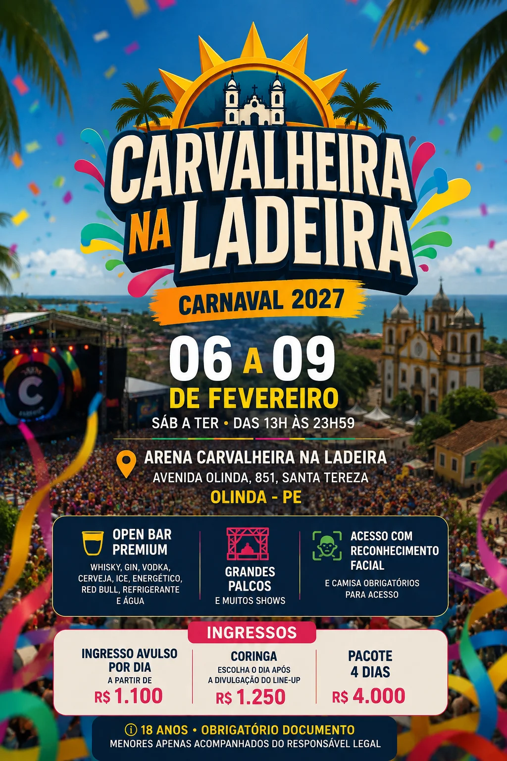 informações carvalheira na ladeira 2027