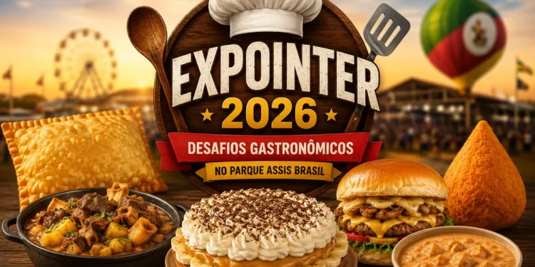 Desafios gastronômicos da Expointer 2026