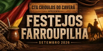 Festejo Farroupilha 2026 (Imagem: IA)