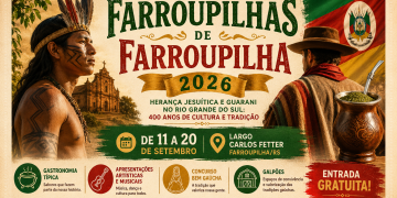 Festejos Farroupilhas de Farroupilha 2026 celebram cultura, campo e tradição