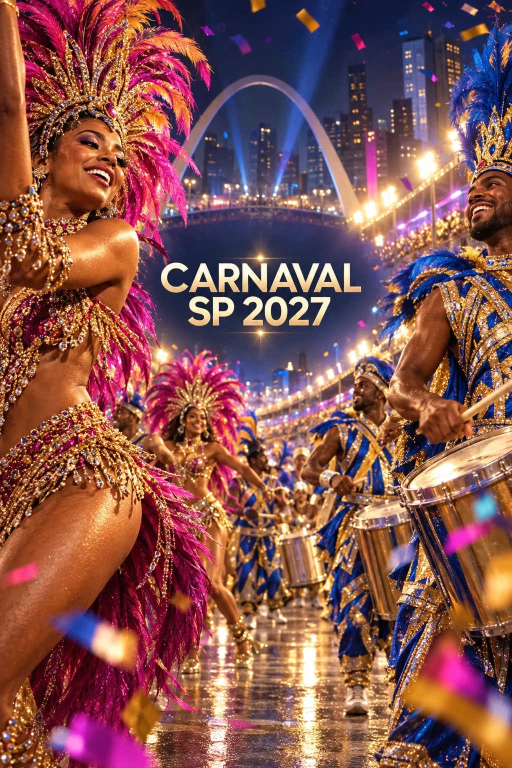 Carnaval SP 2027 (Imagem: IA)