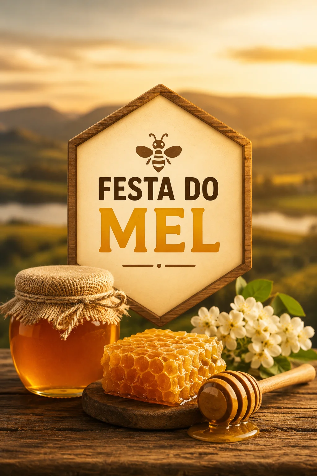 Festa do Mel 2027 (Imagem IA)