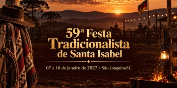 atrações festa tradicionalista de santa isabela 2027
