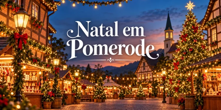 informações natal em pomerode 2026