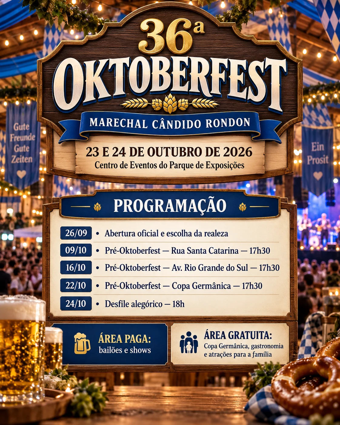 programação oktoberfest marechal cândido rondon 2026