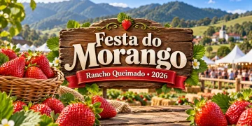 Festa do Morango de Rancho Queimado 2026 (Imagem IA)