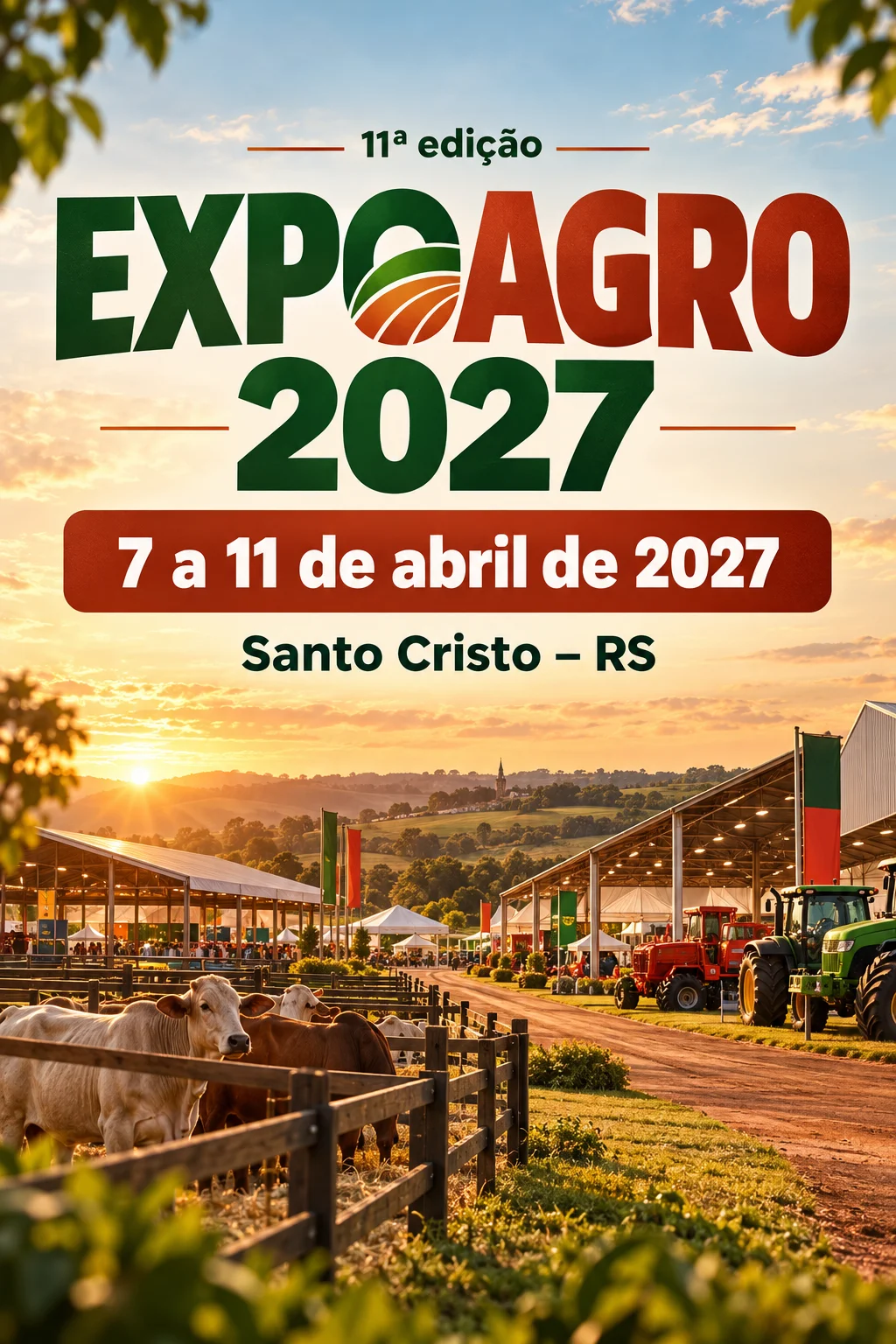 Expoagro Santo Cristo 2027 (Imagem IA)