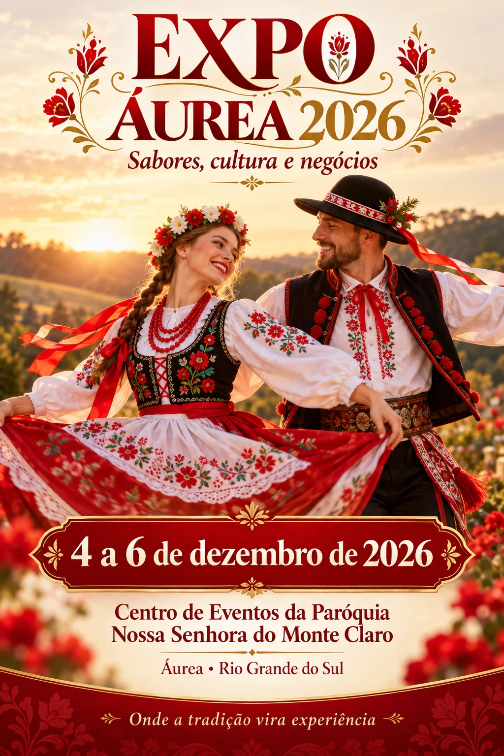 Expo Áurea 2026 (Imagem IA)