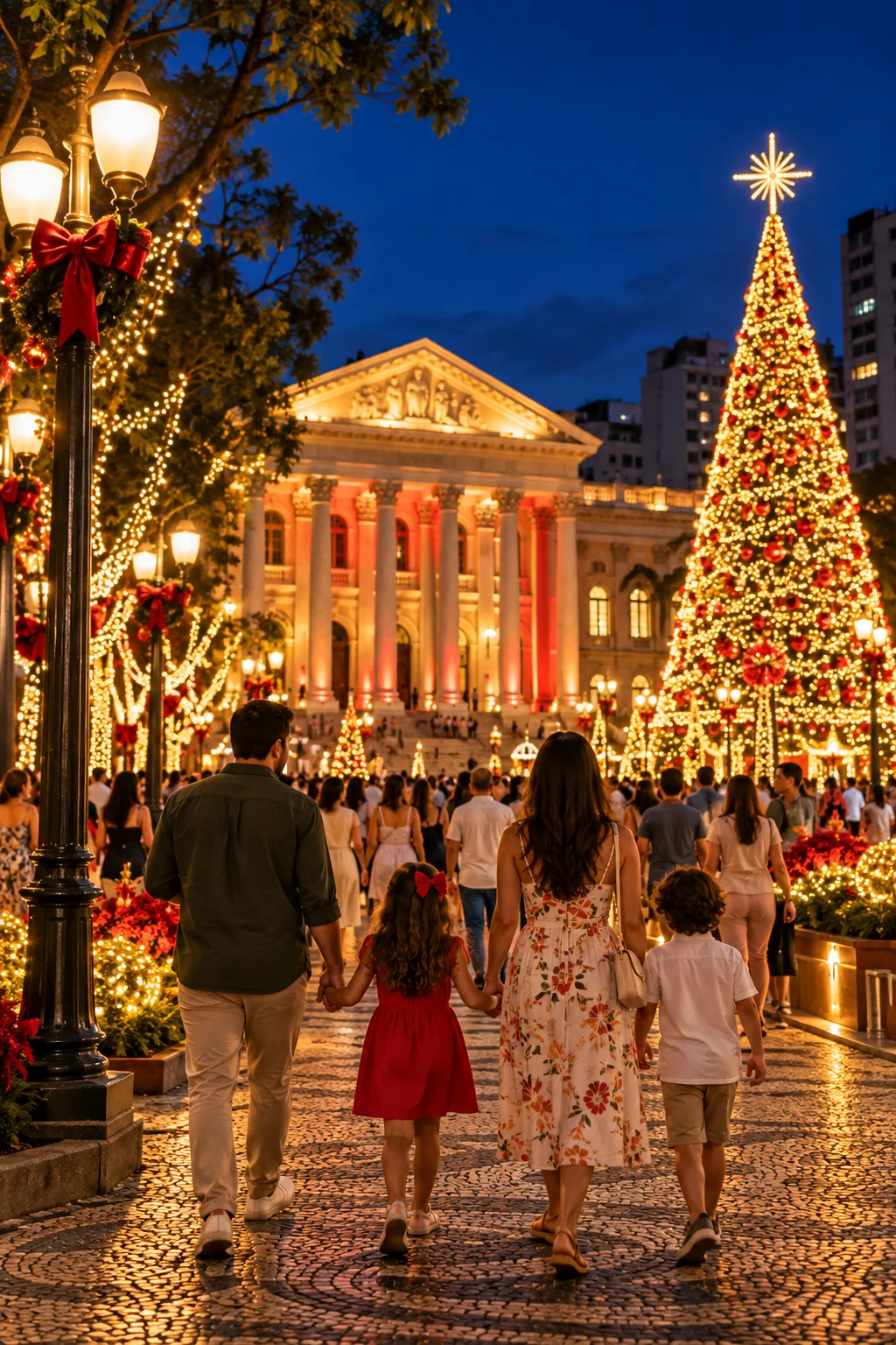 Programação Natal Curitiba 2026 (Imagem IA)
